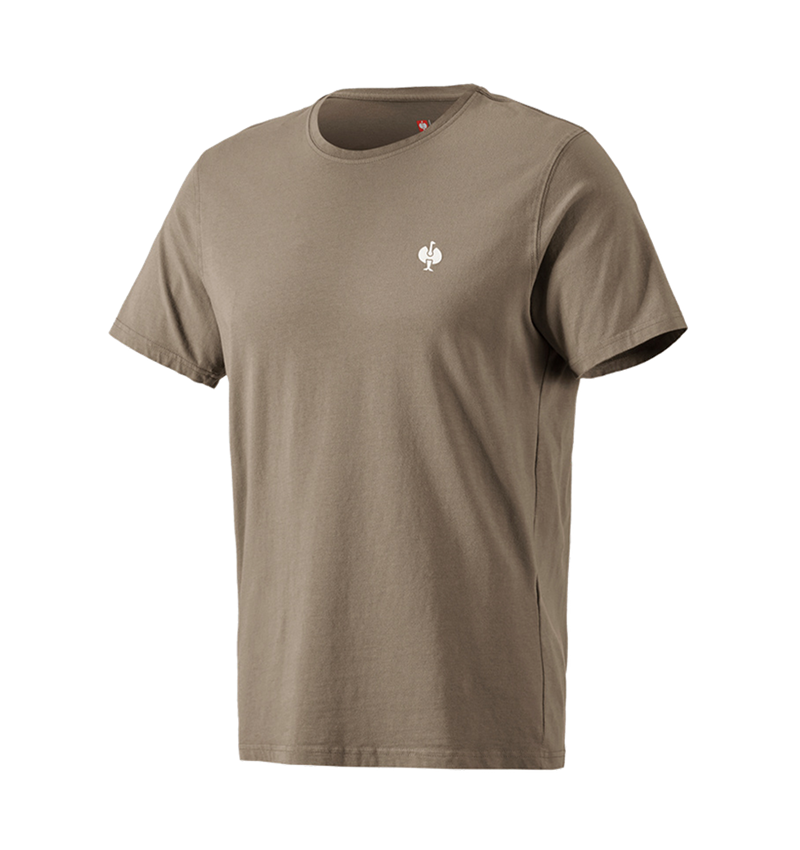 Shirts & Co.: T-Shirt e.s.motion ten pure + pekanbraun vintage 2