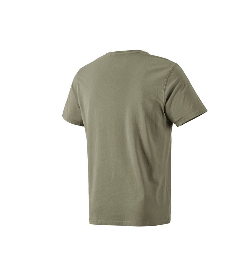 Shirts & Co.: T-Shirt e.s.motion ten pure + moorgrün vintage 3