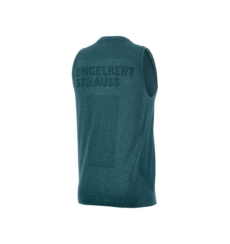 Clothing: Athletics-shirt seamless e.s.trail + emeraldgreen melange 6