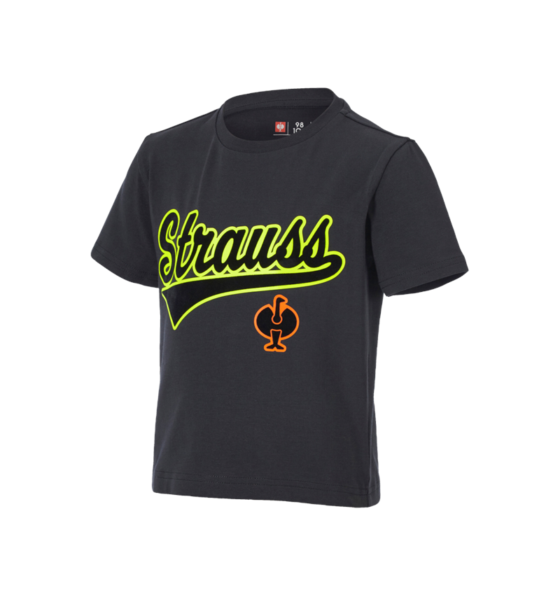 Vêtements: T-Shirt e.s.e:pic, enfants + noir/jaune fluo/orange fluo 2