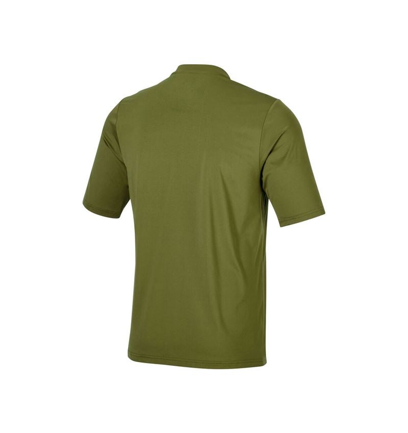 Hauts: T-Shirt fonctionnel UV e.s.trail + vert genévrier/vert citron 5