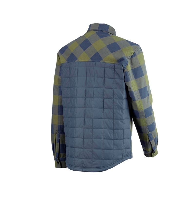 Themen: Allseason Karohemd e.s.iconic + berggrün/oxidblau 6