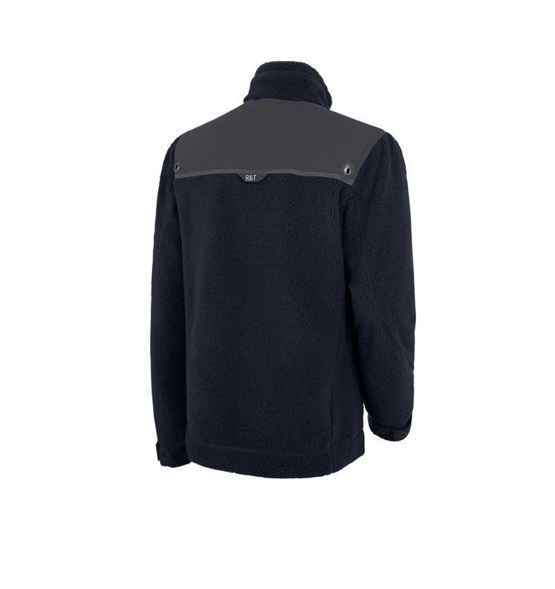 Hauts: Pull en fibres polaires e.s.roughtough + bleu nuit 3