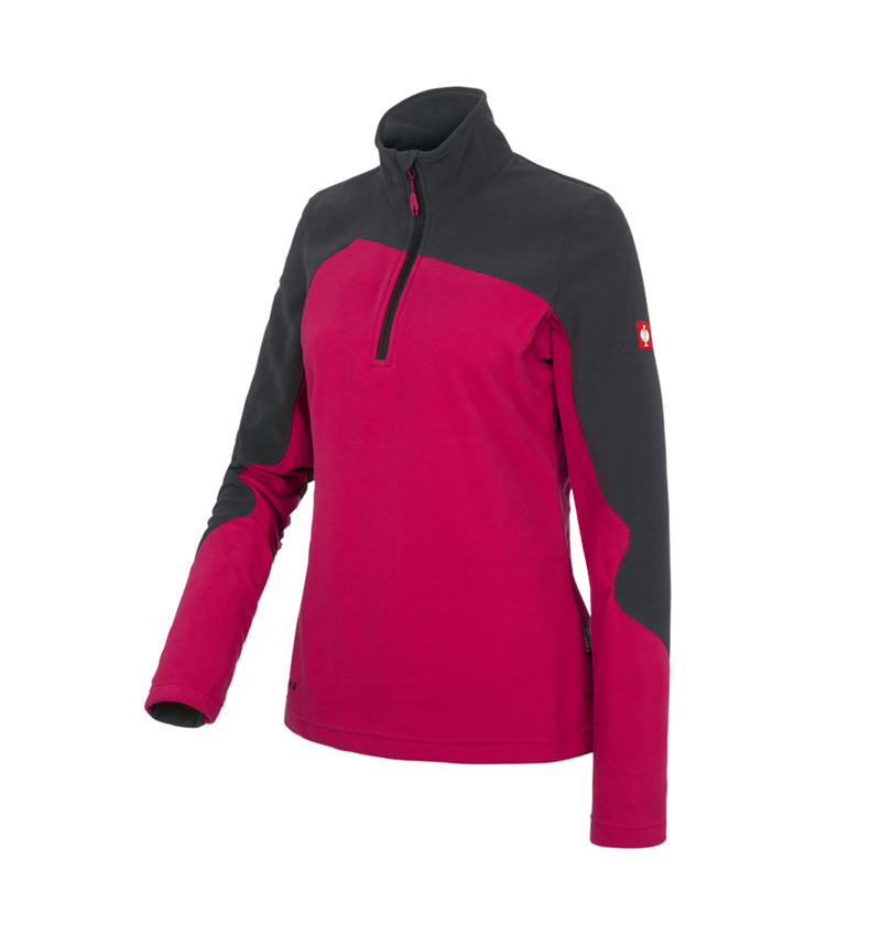 Hauts: Pull camionneur polaire e.s.motion 2020, femmes + magenta/graphite 2