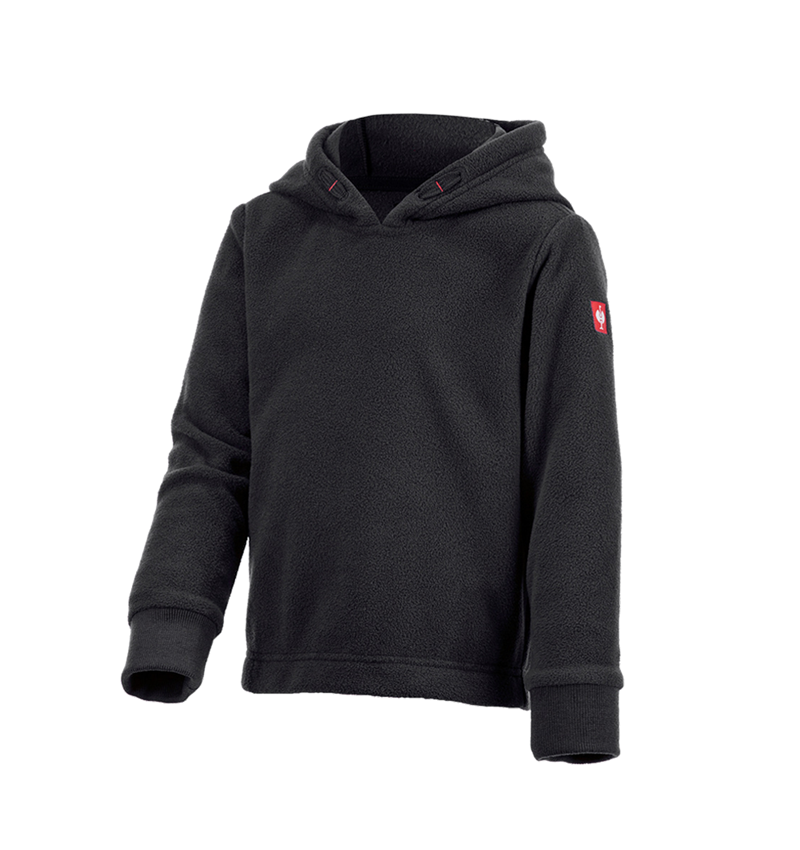Accessories: e.s. Fleece Hoody, children's + black 2