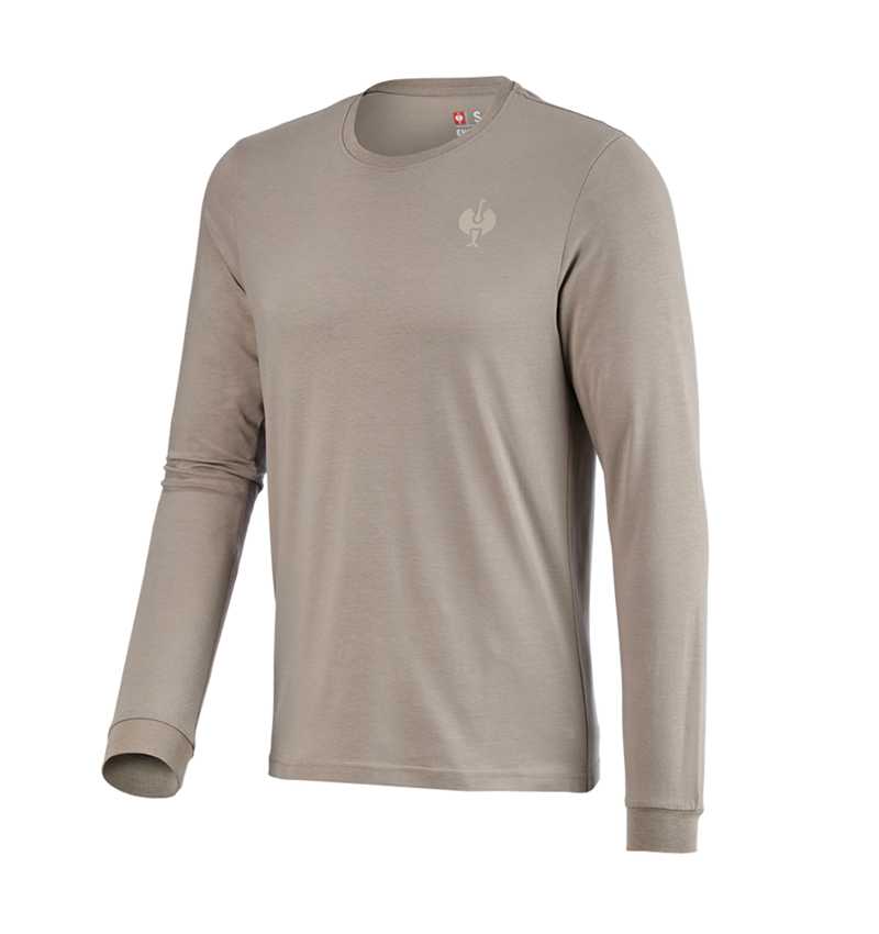 Shirts & Co.: e.s. Pyjama Longsleeve + delphingrau 4