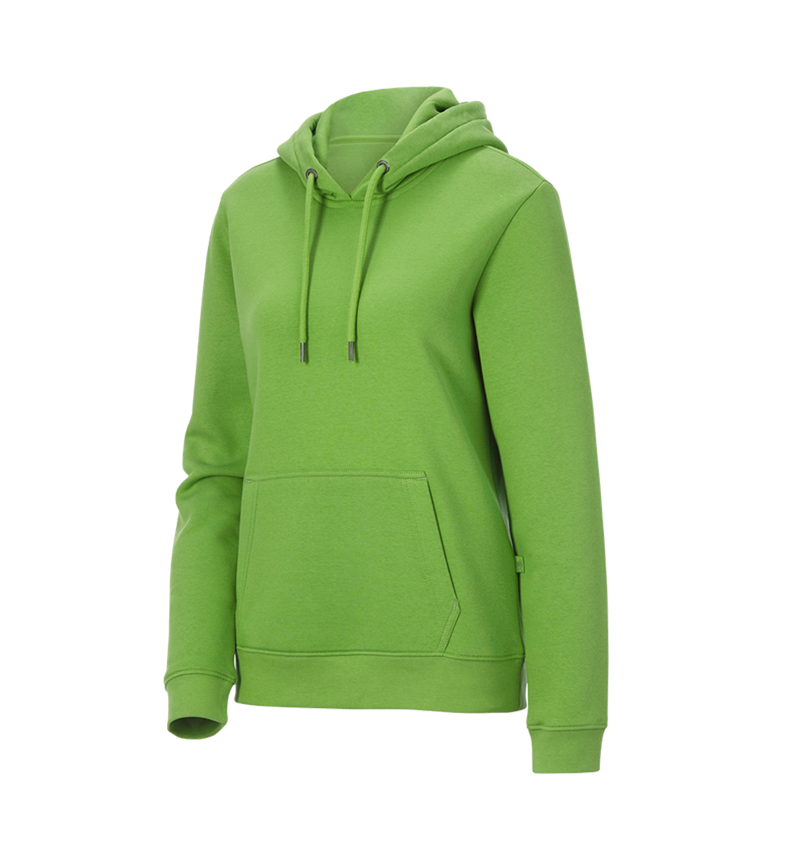 Shirts, Pullover & more: e.s. Hoody-sweatshirt poly cotton, ladies' + seagreen 5