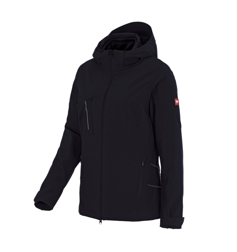 Jacken: 3 in 1 Funktionsjacke e.s.vision, Damen + schwarz 2