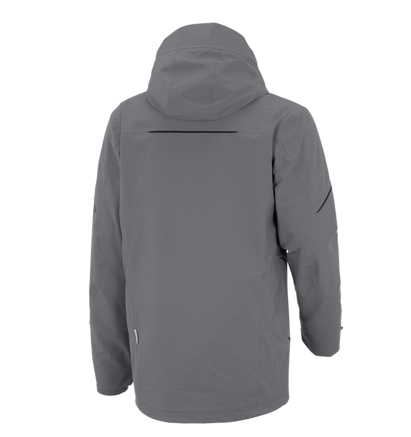 Jacken: 3 in 1 Funktionsjacke e.s.vision, Herren + zement 1