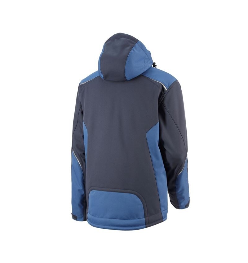 Work Jackets: Softshell jacket e.s.motion + pacific/cobalt 3