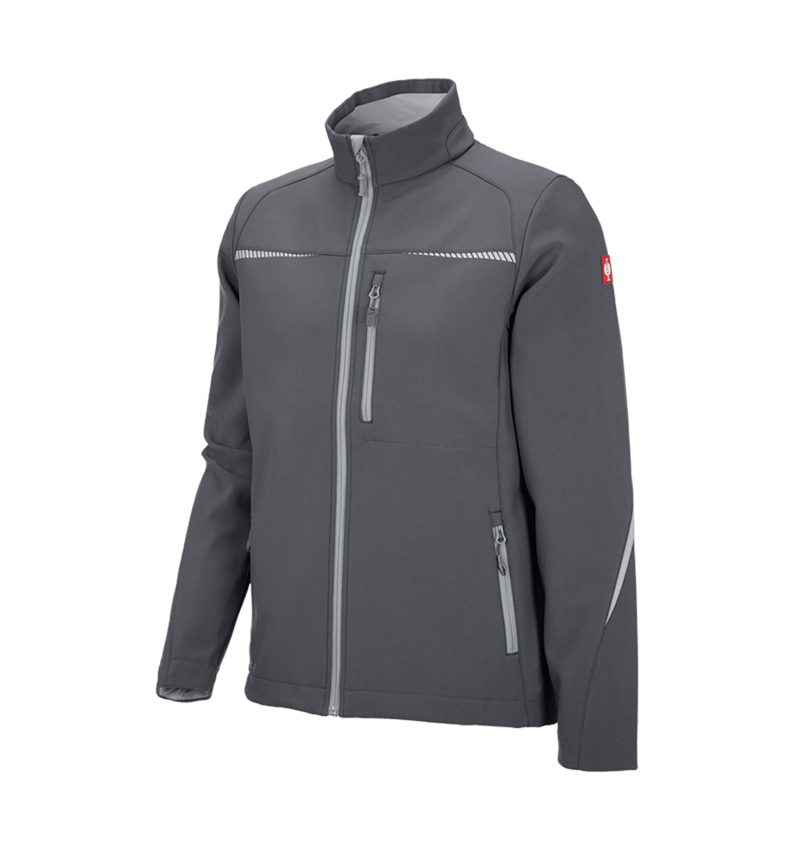 Themen: Softshelljacke e.s.motion 2020 + anthrazit/platin 2