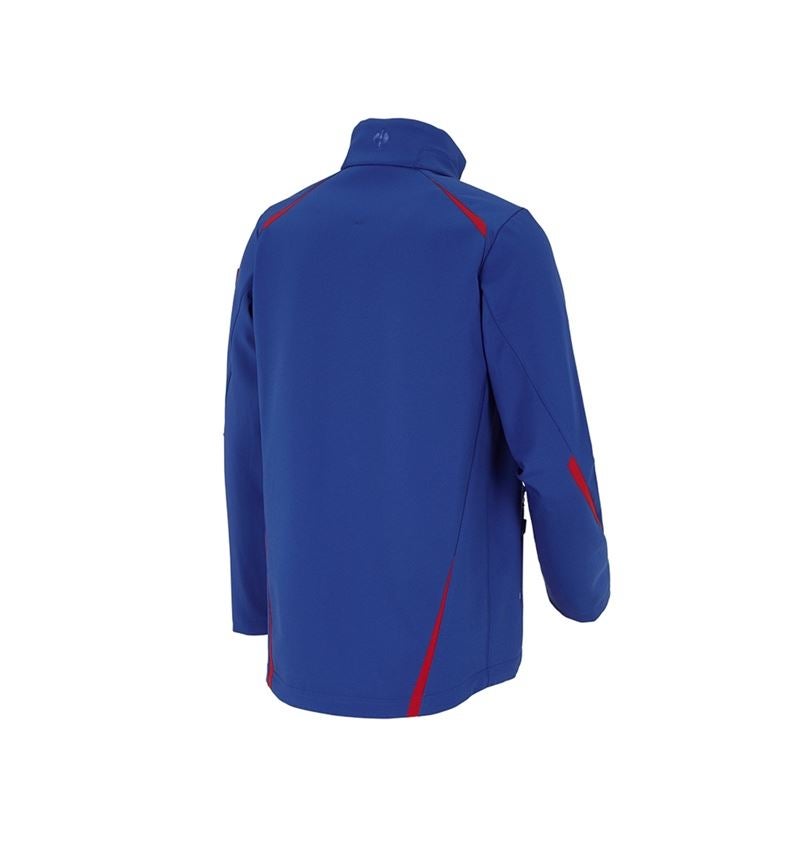 Work Jackets: Softshell jacket e.s.motion 2020 + royal/fiery red 4