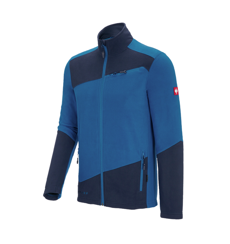 Thèmes: Veste en laine polaire e.s.motion 2020 + atoll/bleu foncé 2