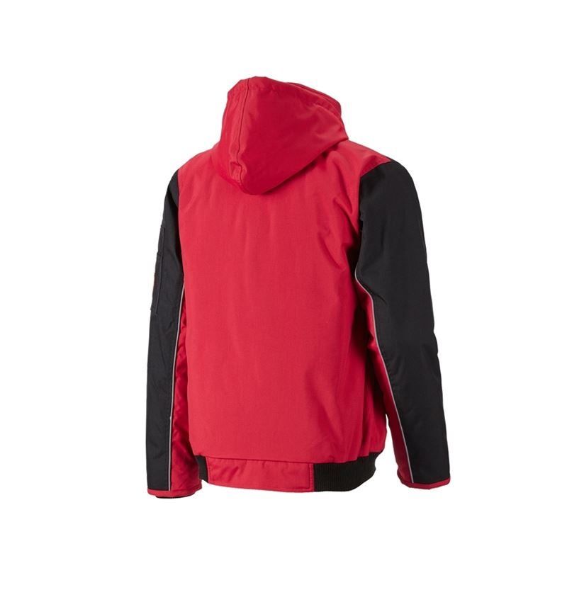 Vestes de travail: Blouson aviateur e.s.image + rouge/noir 4