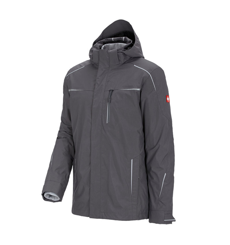 Work Jackets: 3 in 1 functional jacket e.s.motion 2020, men's + anthracite/platinum 4