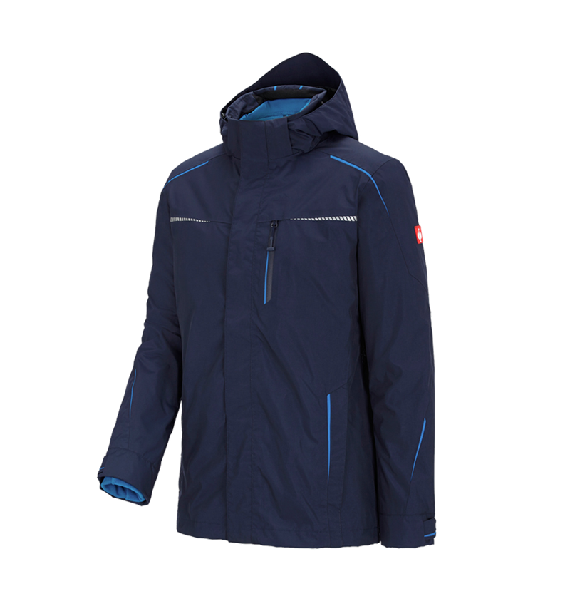 Cold: 3 in 1 functional jacket e.s.motion 2020, men's + navy/atoll 2