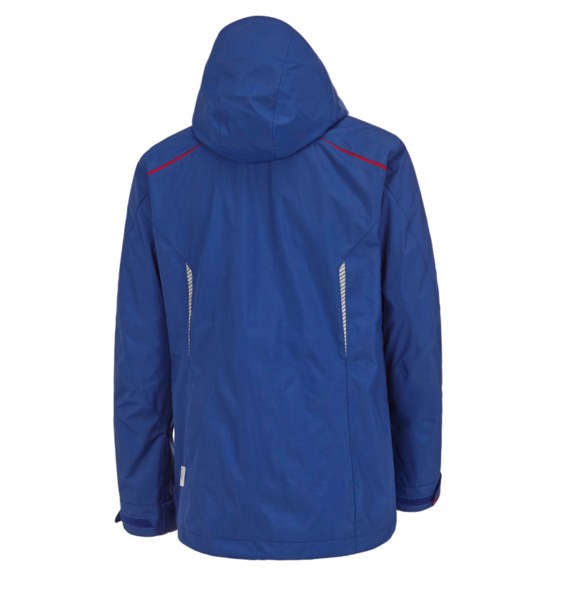 Work Jackets: 3 in 1 functional jacket e.s.motion 2020, men's + royal/fiery red 3