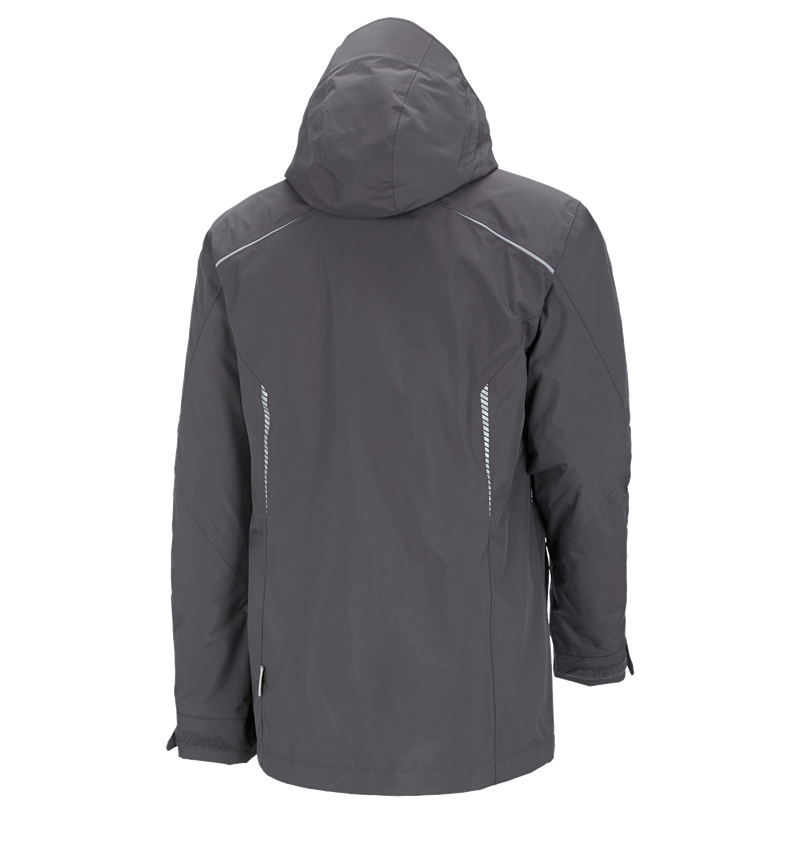 Work Jackets: 3 in 1 functional jacket e.s.motion 2020, men's + anthracite/platinum 5