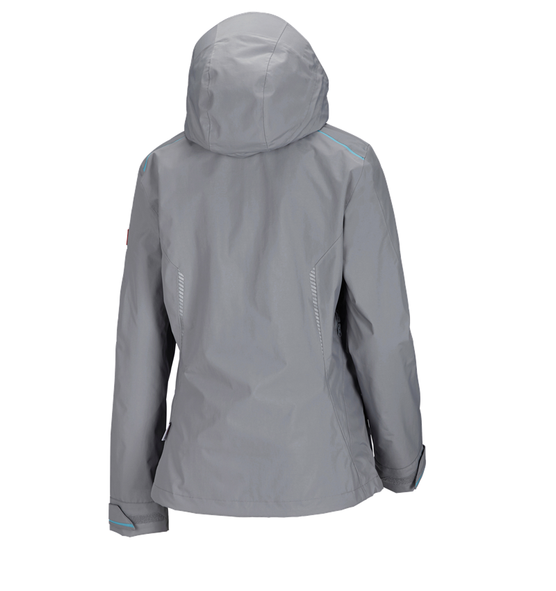 Vestes de travail: Veste de fonction 3 en 1 e.s.motion 2020,femmes + platine/bleu capri 3