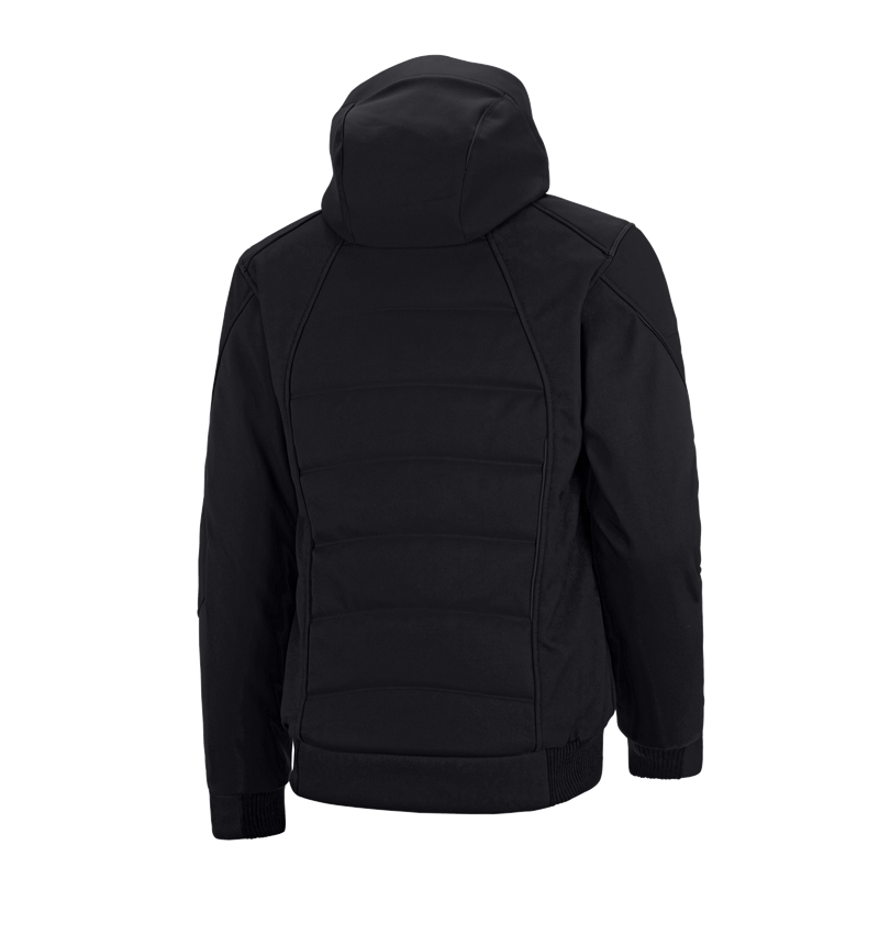 Kälte: Winter Softshelljacke e.s.vision + schwarz 3