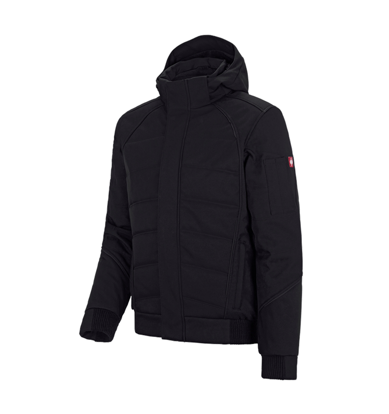 Kälte: Winter Softshelljacke e.s.vision + schwarz 2