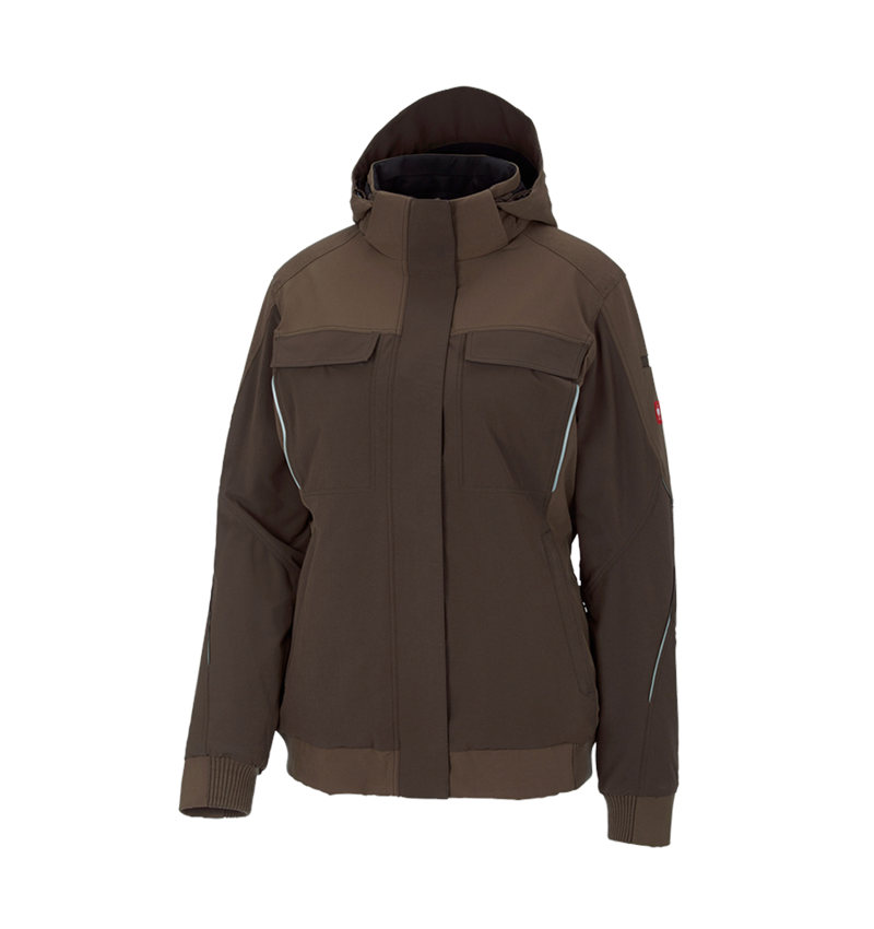 Jacken: Winter Funktions Jacke e.s.dynashield, Damen + haselnuss/kastanie 2