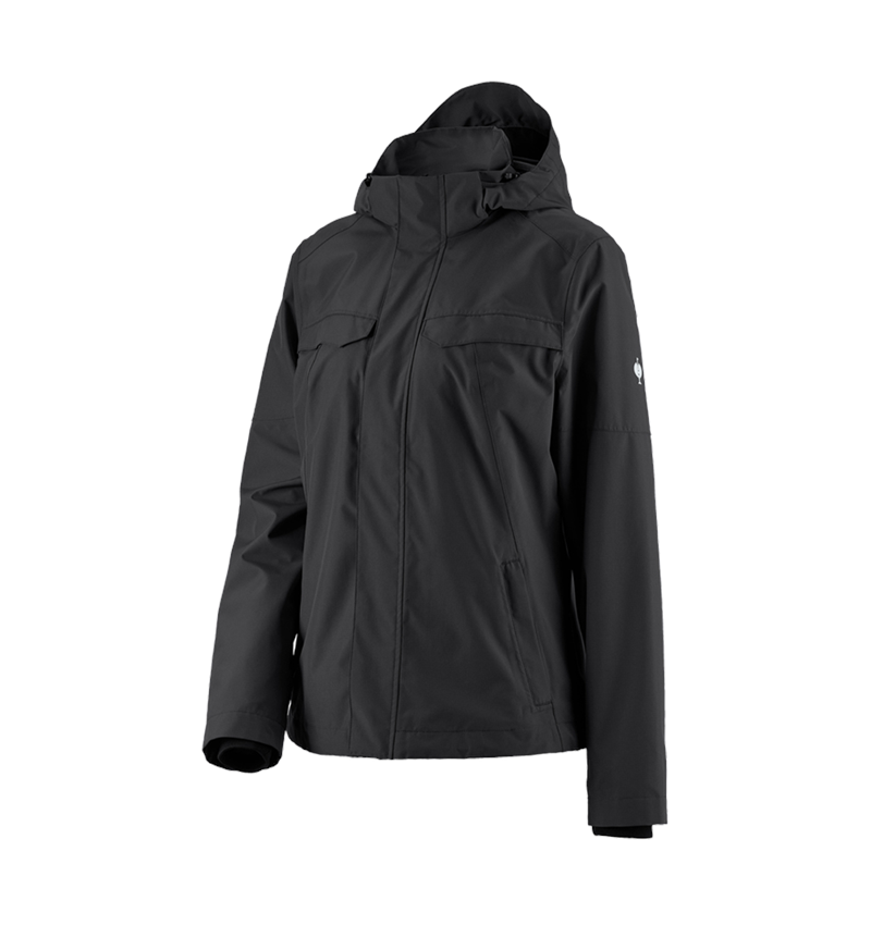 Themen: Regenjacke e.s.concrete, Damen + schwarz 2