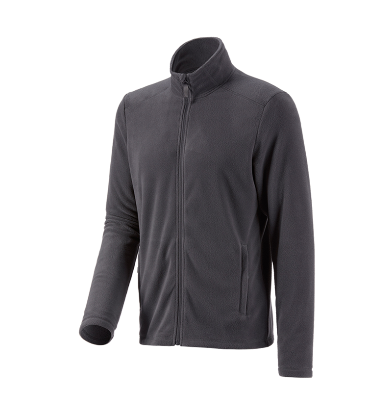 Jacken: e.s. Fleecejacke CI + anthrazit 2
