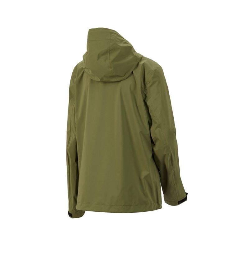 Work Jackets: Windbreaker light-pack e.s.trail, ladies' + junipergreen/limegreen 4