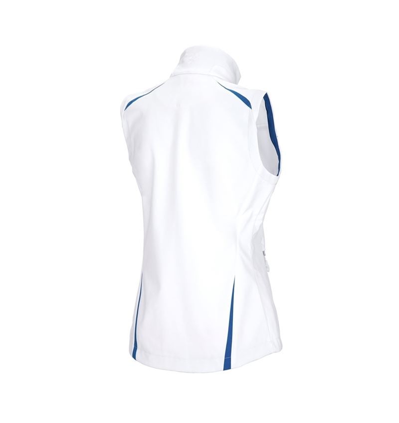 Thèmes: Gilet softshell e.s.motion 2020, femmes + blanc/bleu gentiane 5