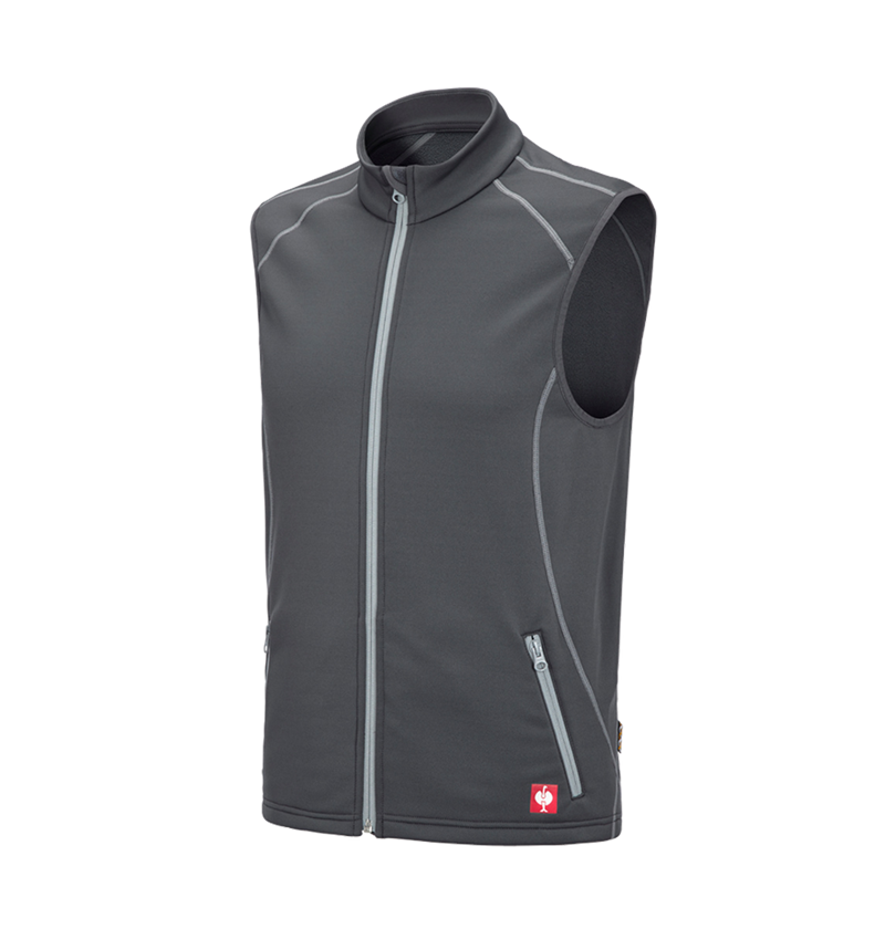 Gilets de travail: Gilet thermo stretch e.s.motion 2020 + anthracite/platine 2