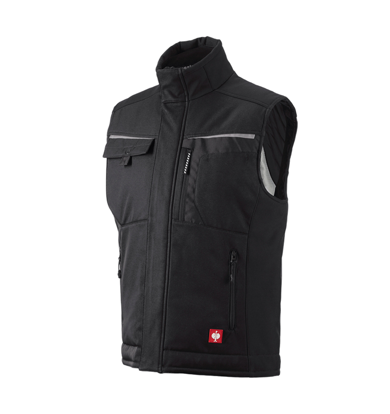 Topics: Softshell bodywarmer e.s.motion + black 2