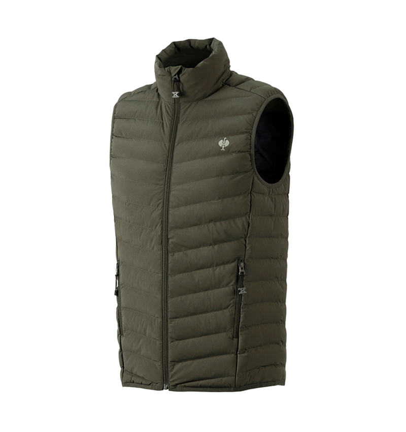 Gilets de travail: Gilet e.s.motion ten + vert camouflage 2