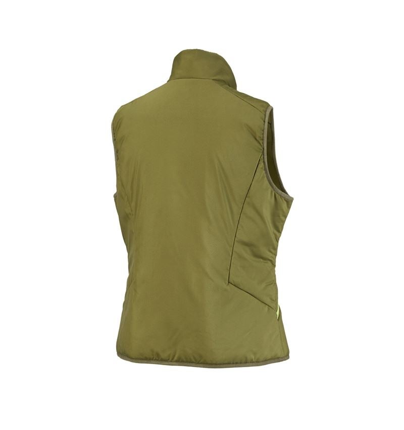 Gilets de travail: Gilet e.s.trail, femmes + vert genévrier/vert citron 4