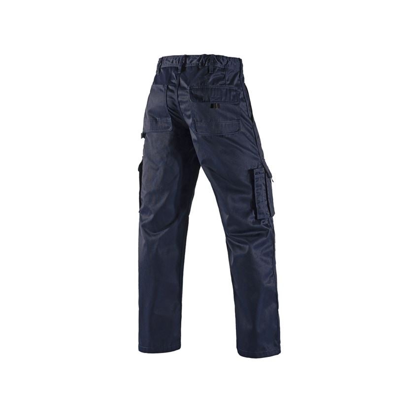 Pantalons de travail: Pantalon Cargo + bleu foncé 5