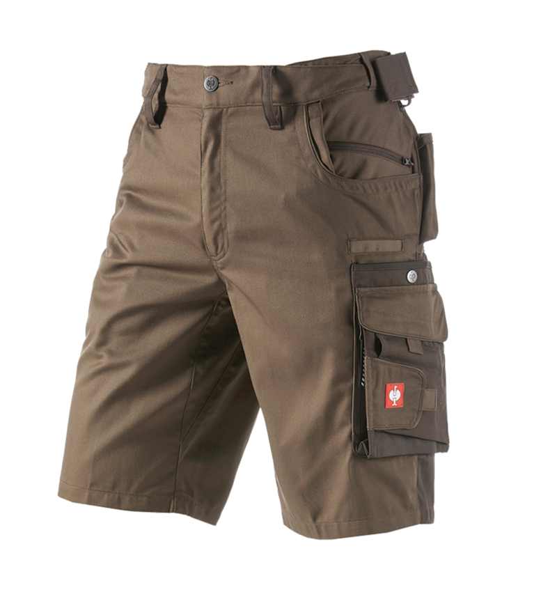 Work Trousers: Shorts e.s.motion + hazelnut/chestnut 2