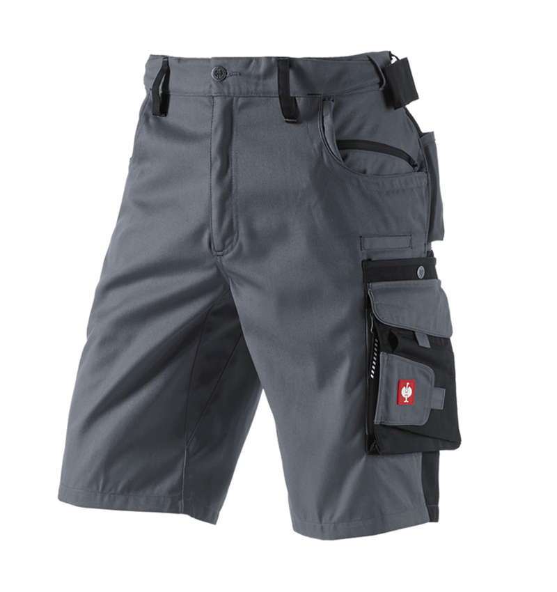 Hosen: Short e.s.motion + grau/schwarz 2
