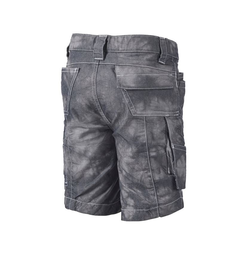 Shorts: Short cargo e.s.motion ten d’été, enfants + noir oxyde vintage 1