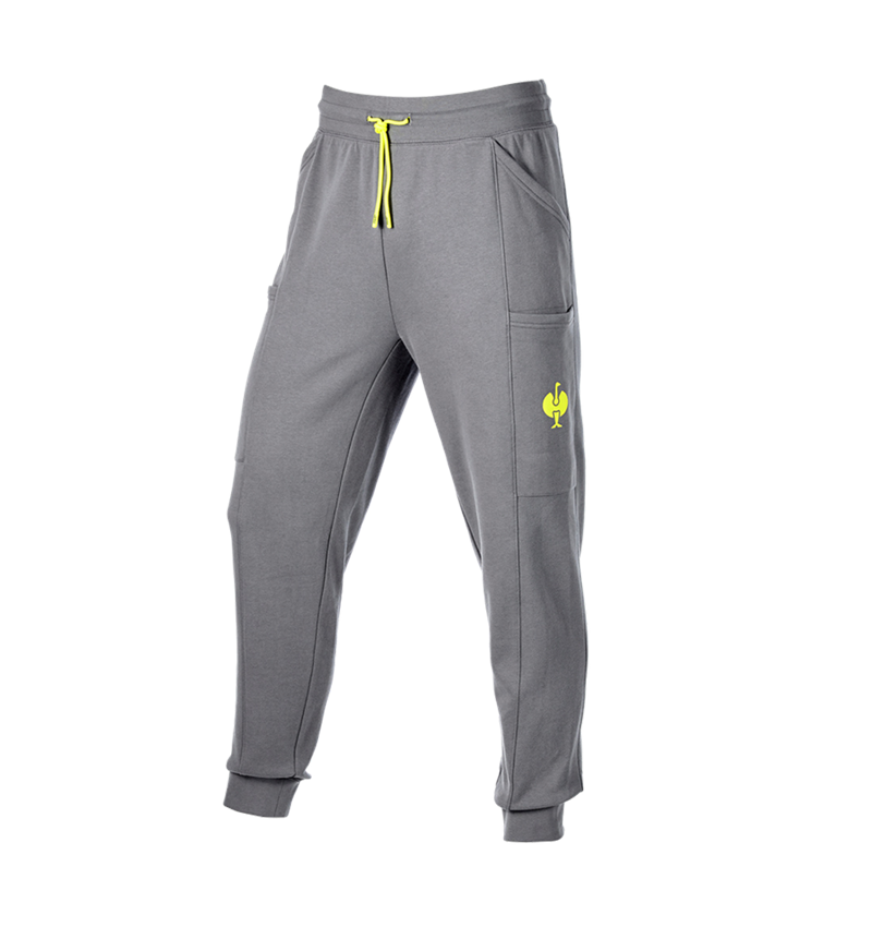 Accessoires: Sweat Pants light e.s.trail + basaltgrau/acidgelb 4
