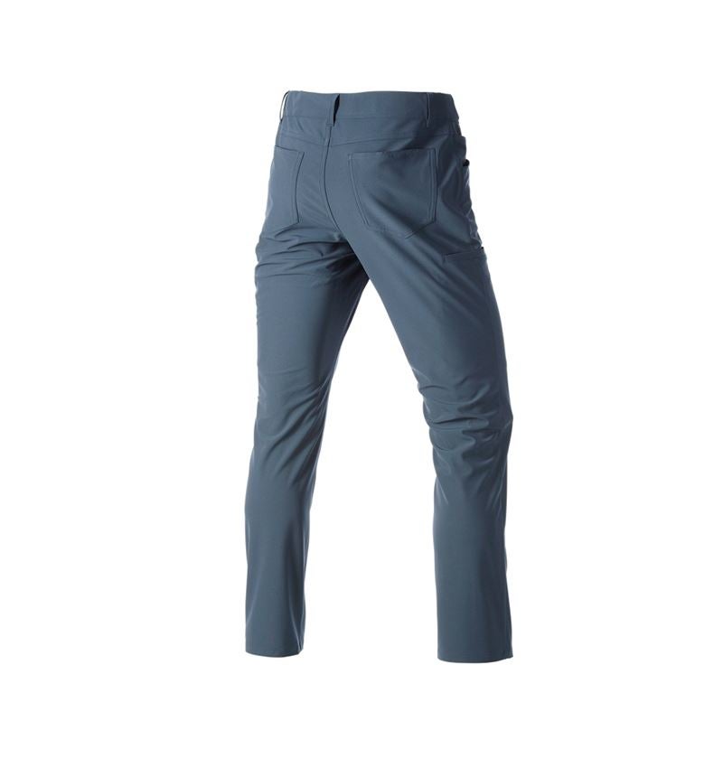 Work Trousers: 5-pocket work trousers Chino e.s.work&travel + ironblue 4