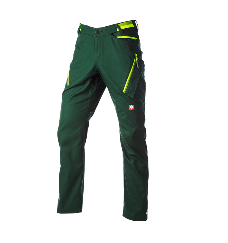 Hosen: Multipocket-Hose e.s.ambition + grün/warngelb 5