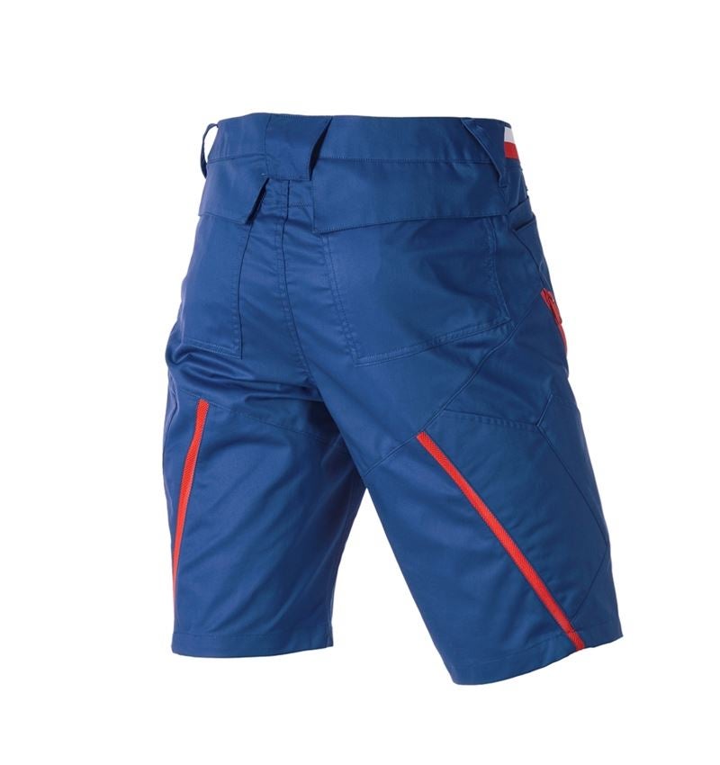 Work Trousers: NFL shorts + neptune blue/straussred 6