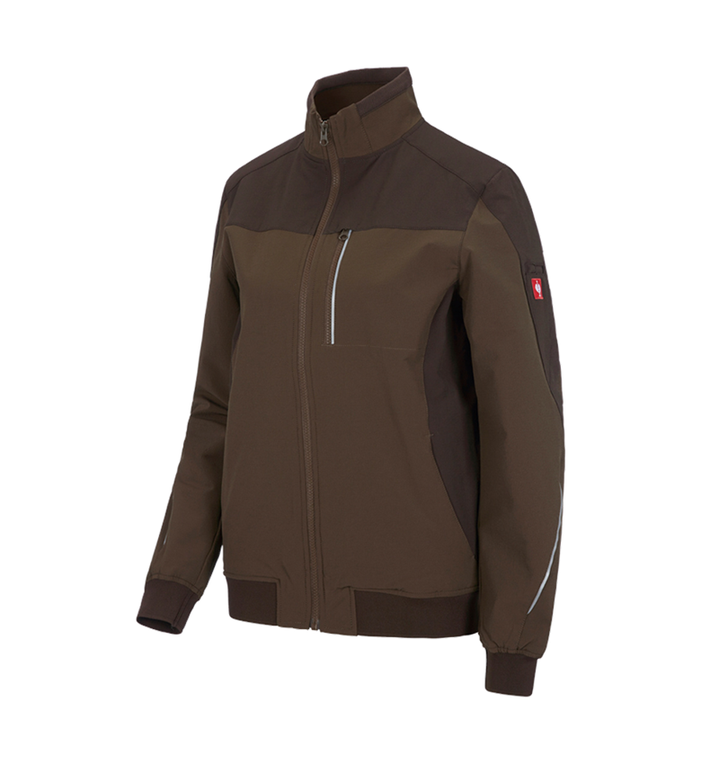 Work Jackets: Functional jacket e.s.dynashield, ladies' + hazelnut/chestnut 3