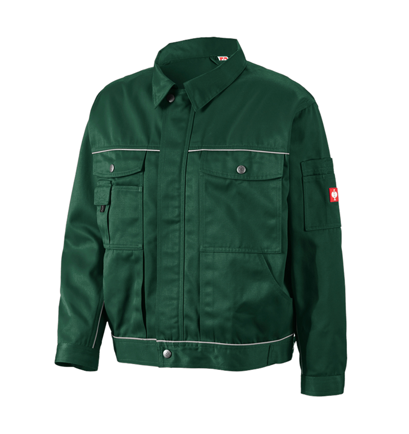 Vestes de travail: Veste de travail e.s.classic + vert 3