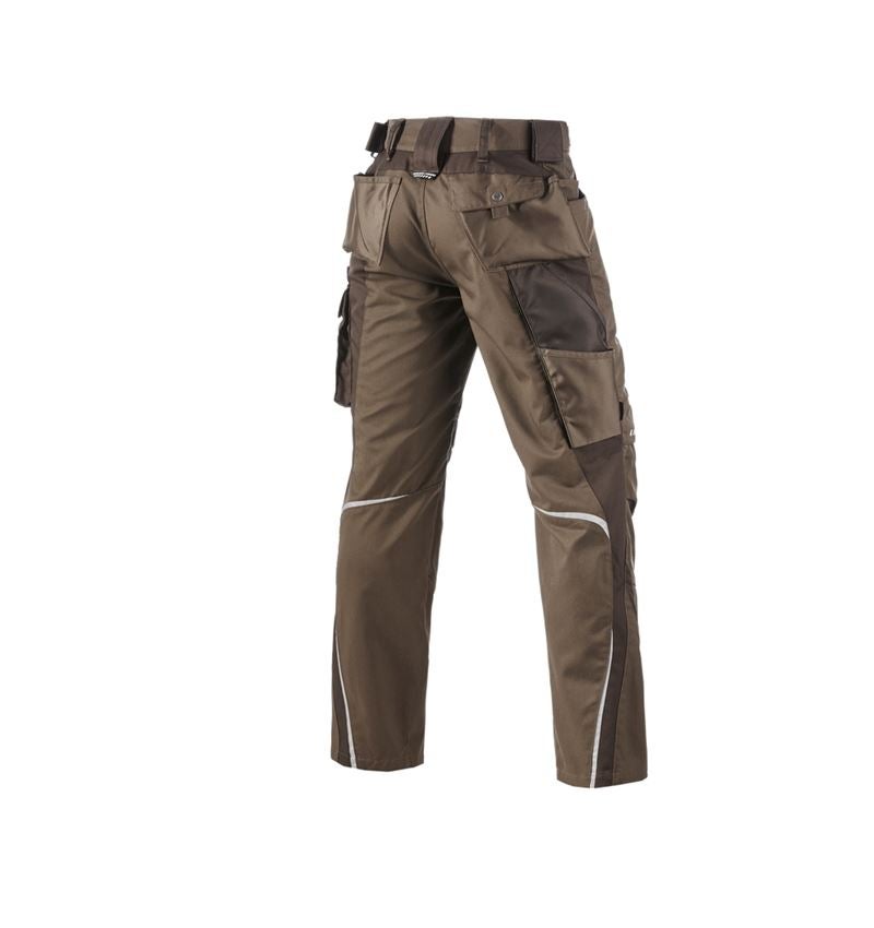 Work Trousers: Trousers e.s.motion + hazelnut/chestnut 3