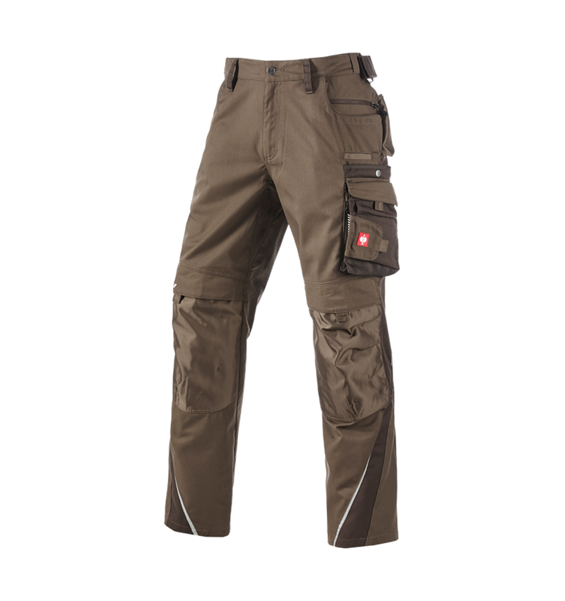 Work Trousers: Trousers e.s.motion + hazelnut/chestnut 2