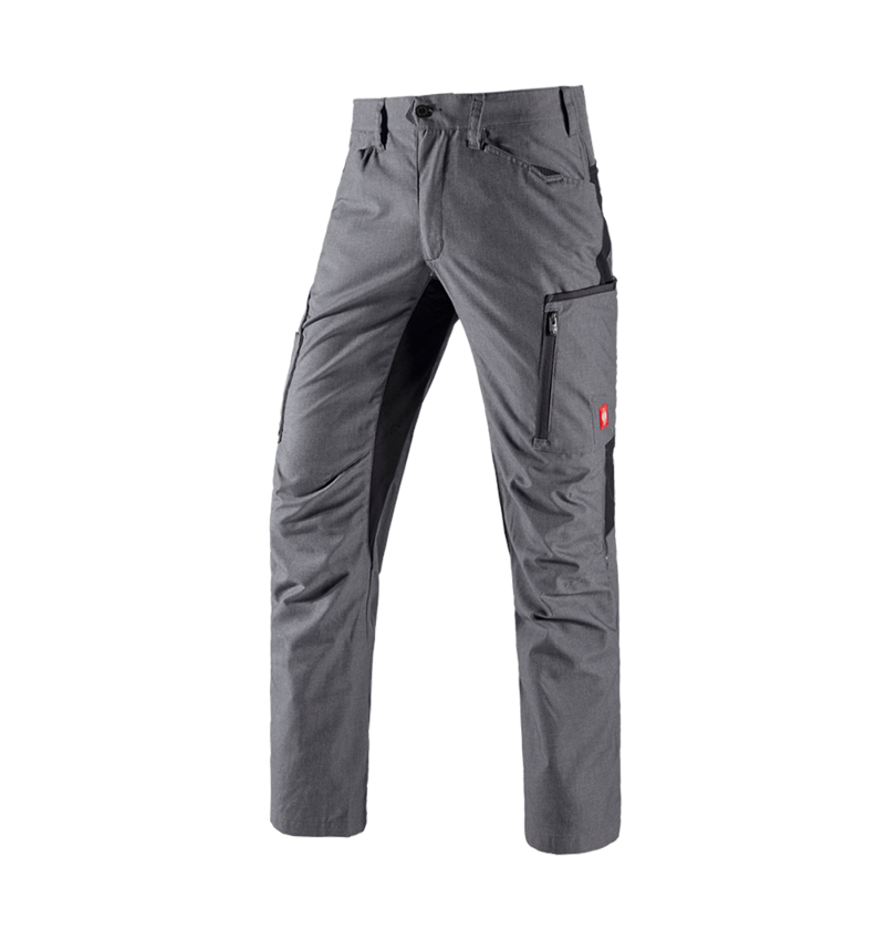 Work Trousers: Winter trousers e.s.vision + cement melange/black 1
