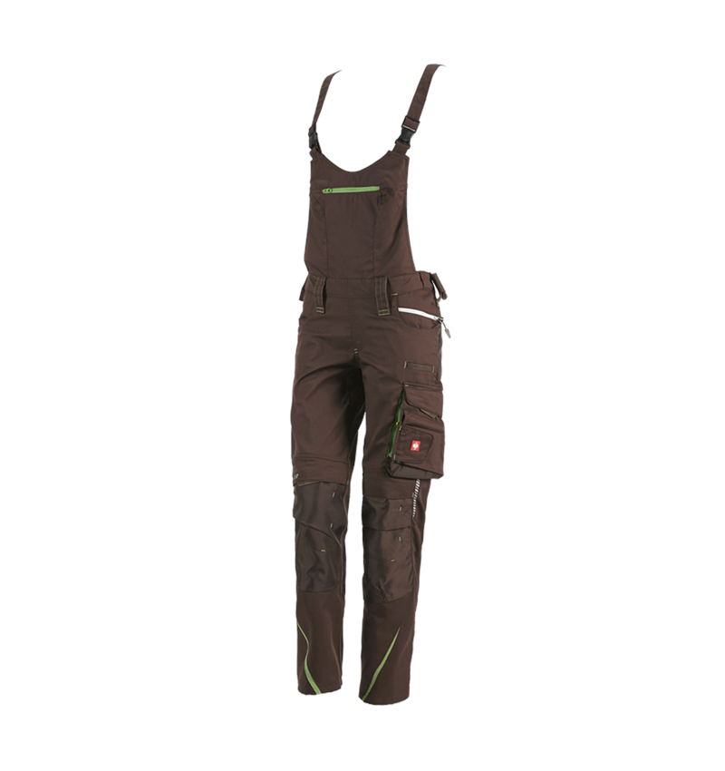 Thèmes: Salopette pour femmes e.s.motion 2020 + marron/vert d'eau 2