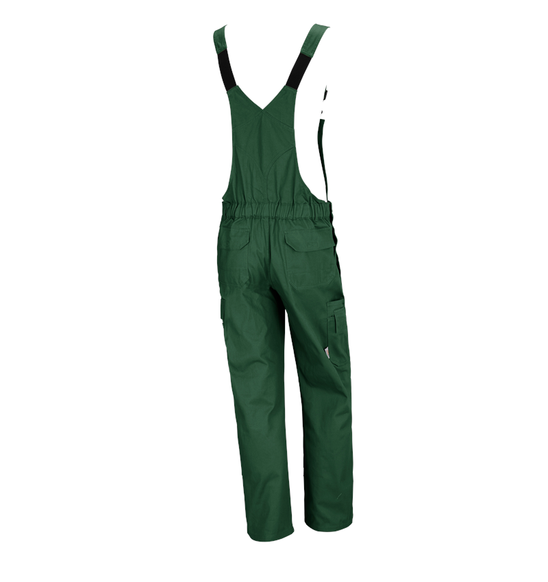Pantalons de travail: STONEKIT Salopette Aalborg + vert 1