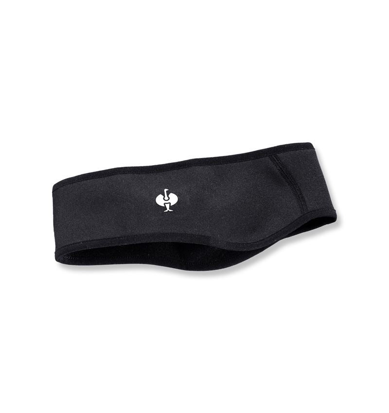 Accessoires: e.s. FIBERTWIN® thermo stretch Bandeau + noir
